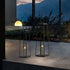 SORRENTO Modern Outdoor Candle Lantern Home Deco Patio Matt Black
