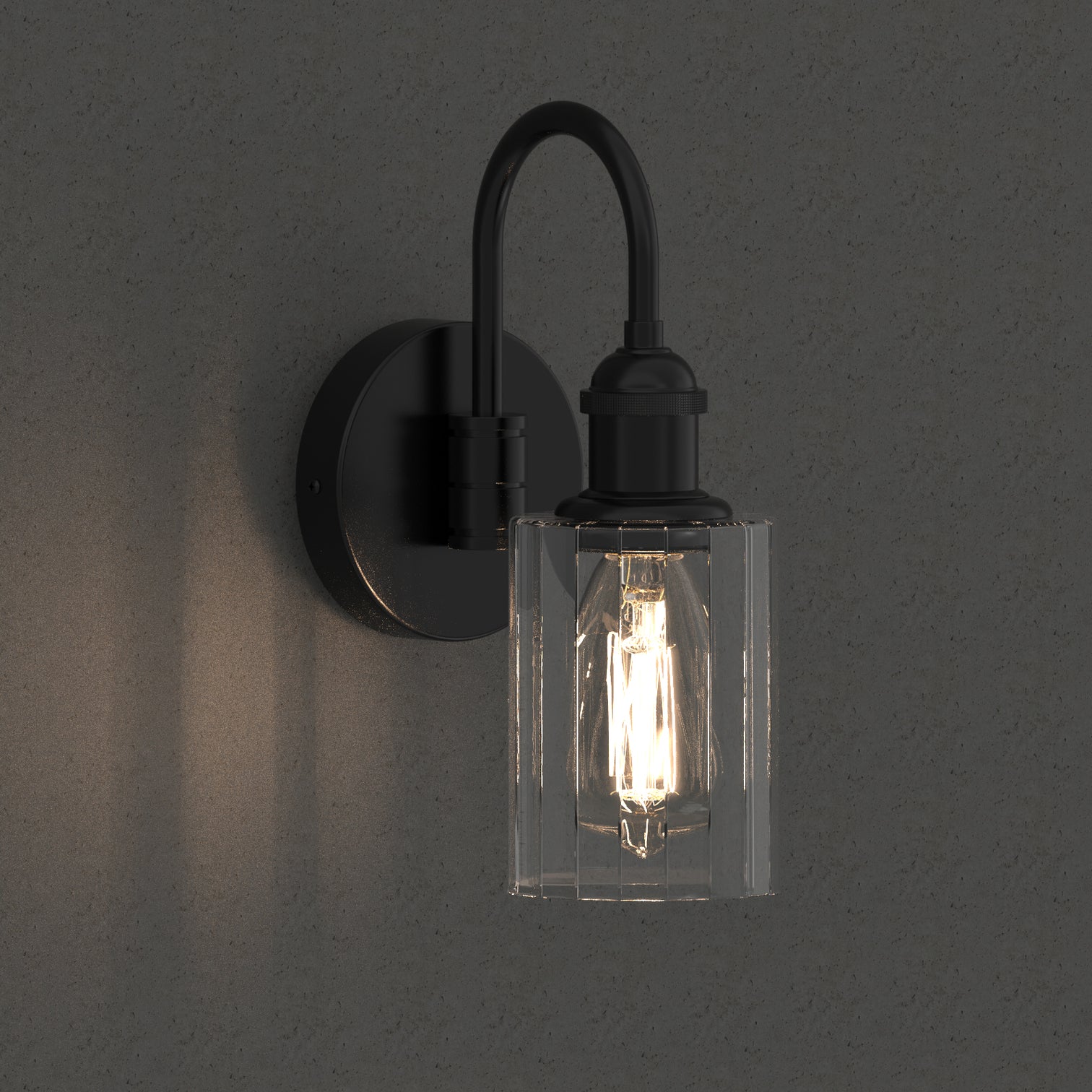 OMNI Modern Interior Designer Glass Wall Light E27 - 7Pandas Australia