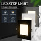 4PACK LED indoor Step Light 3W 3CCT Selectable Colour Temperature w/driver - 7Pandas Australia