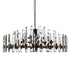 MELODY Contemporary K9 Crystal Chandelier with Ultra-Clear Crystal Glass with a solid frame