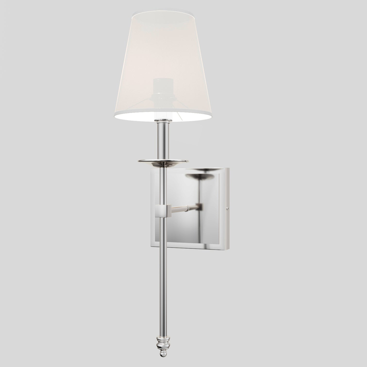 VIKKI Modern Interior Wall Light Aged Brass with White Fabric Shade E14 - 7Pandas Australia