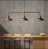 Florence Aged Solid Copper Italian Industrial Style Antique Pendant Light