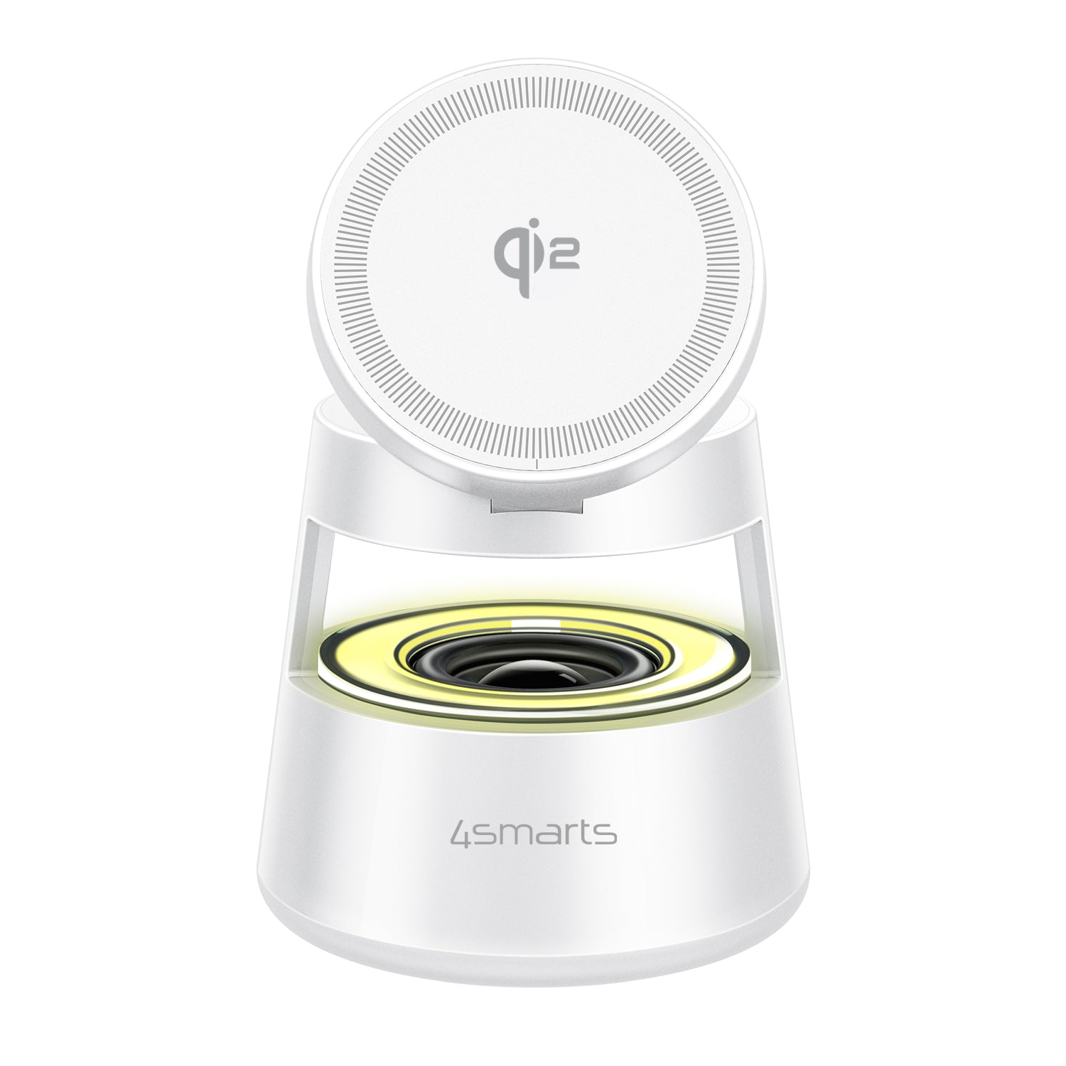 Qi2 Charging Station Aura Sound Black White - 7Pandas Australia