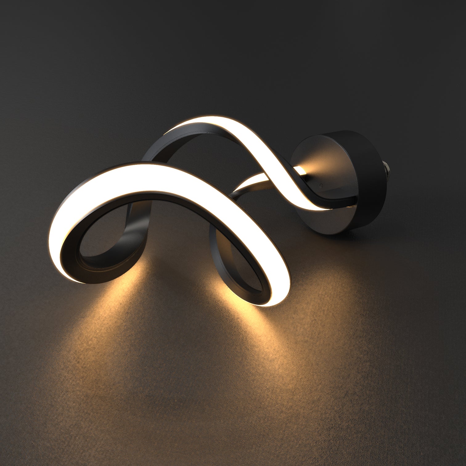 Spencer LED Spiral Bulb 7W 3000K Dimmable Lamp Fitting Pendant Light - 7Pandas Australia