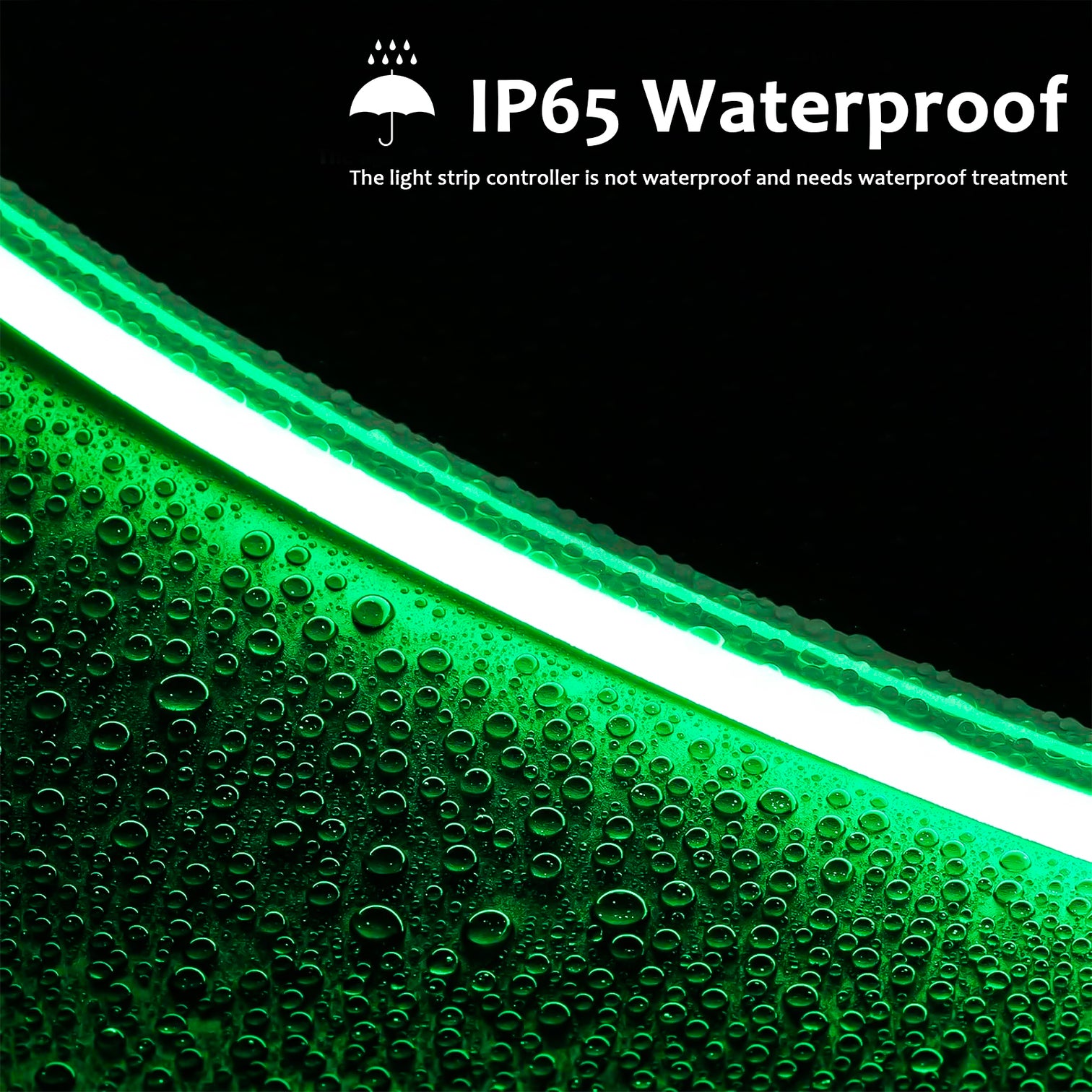 LED Neon Strip 5M 24V 60W RGB Color Rope IP65 Waterproof WIFI Controller - 7Pandas Australia