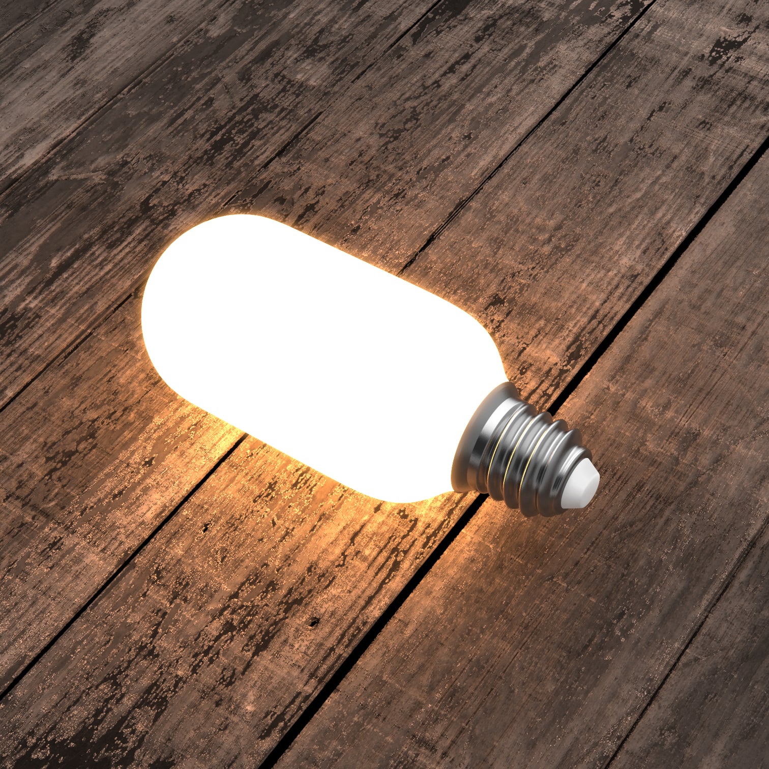 LED Edison T45 Filament Light Bulbs Warm White 2700K CRI 90, 4W Equivalent to 40W Dimmable 10PACK - 7Pandas Australia