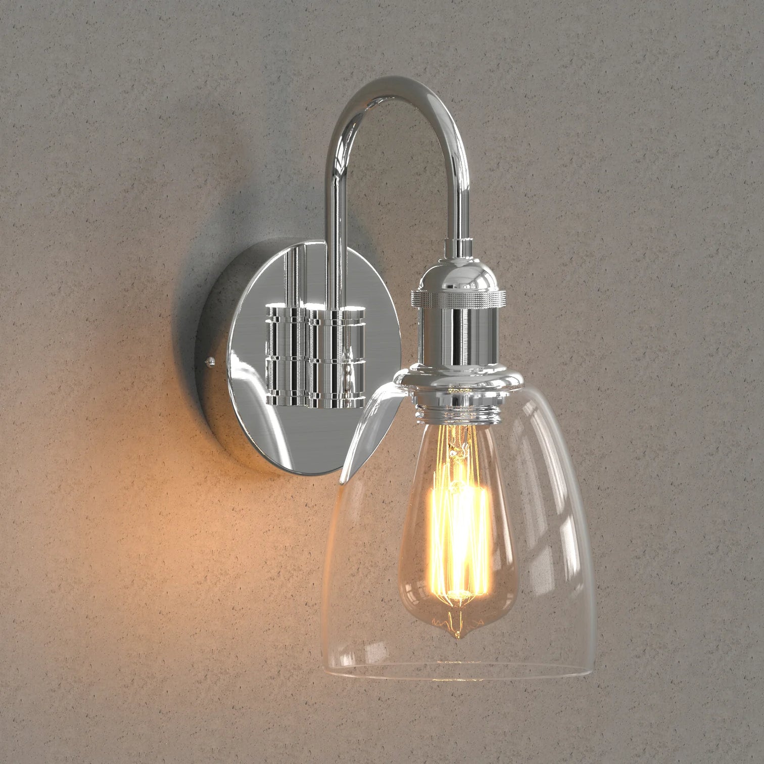 WINER Modern Interior Designer Glass Wall Light E27 - 7Pandas Australia