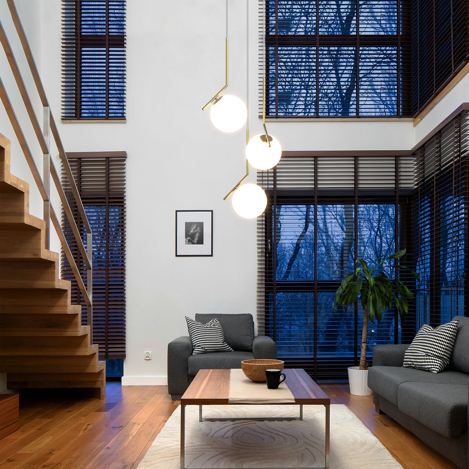 ROSEE Large Modern Chandelier Glass Ball Type Solid Copper E27 lamp base - 7Pandas Australia