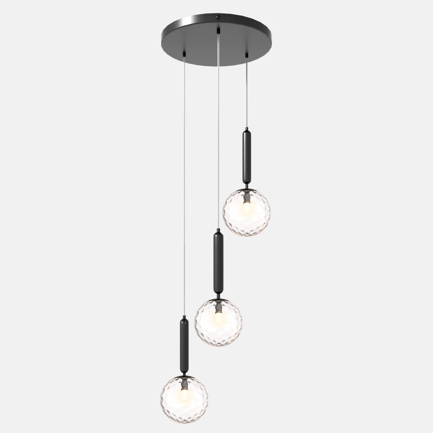 Possini Modern Style Glass Pendant Light Fancy Blown Glass 1-Light G9 Base - 7Pandas Australia