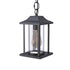 JULIA Outdoor Hanging Porch Light with Adjustable Chain Doorway Front Door Exterior Hanging Lantern