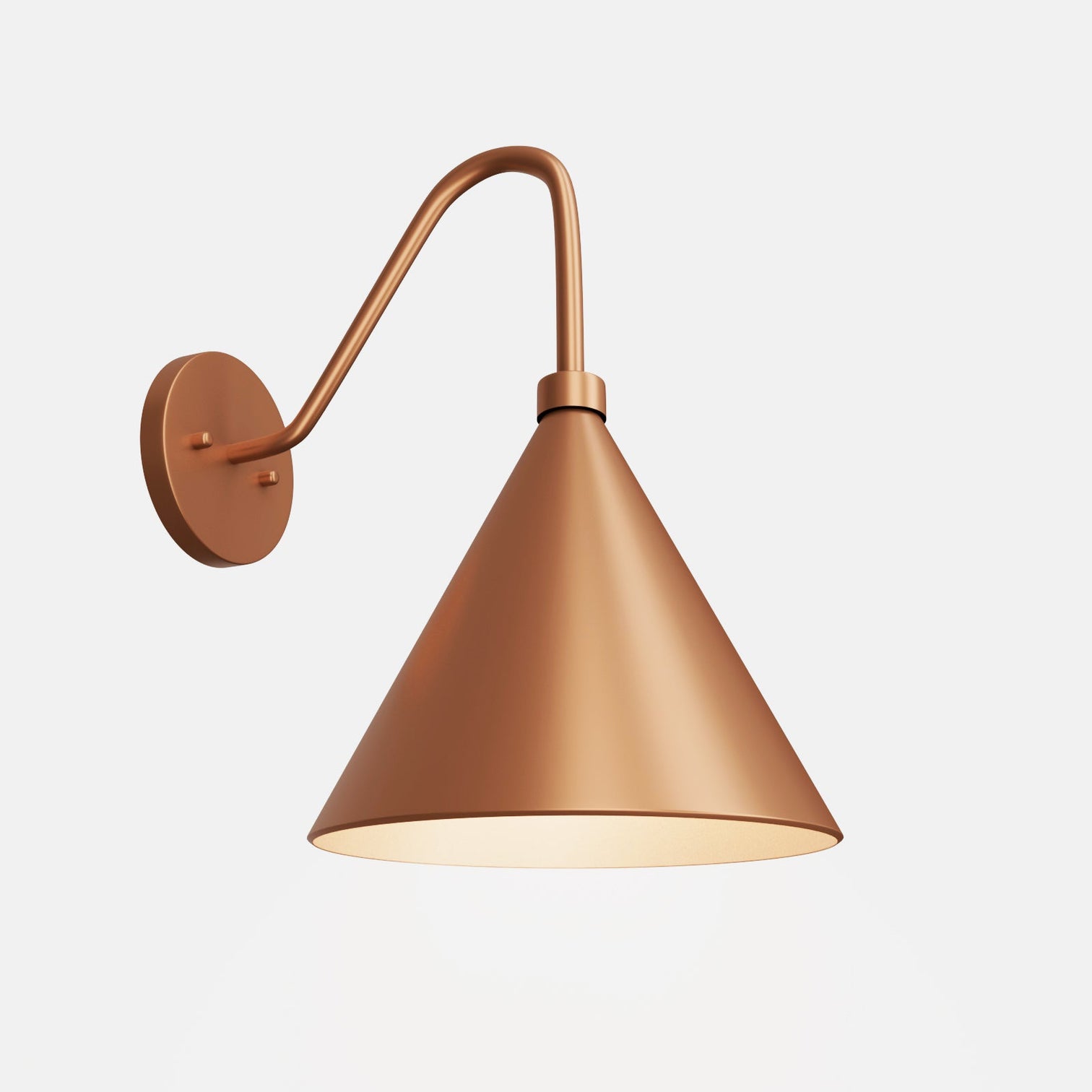 FRANCIS LED Outdoor Wall Light 10W Solid Copper IP44 with Bulb - 7Pandas Australia