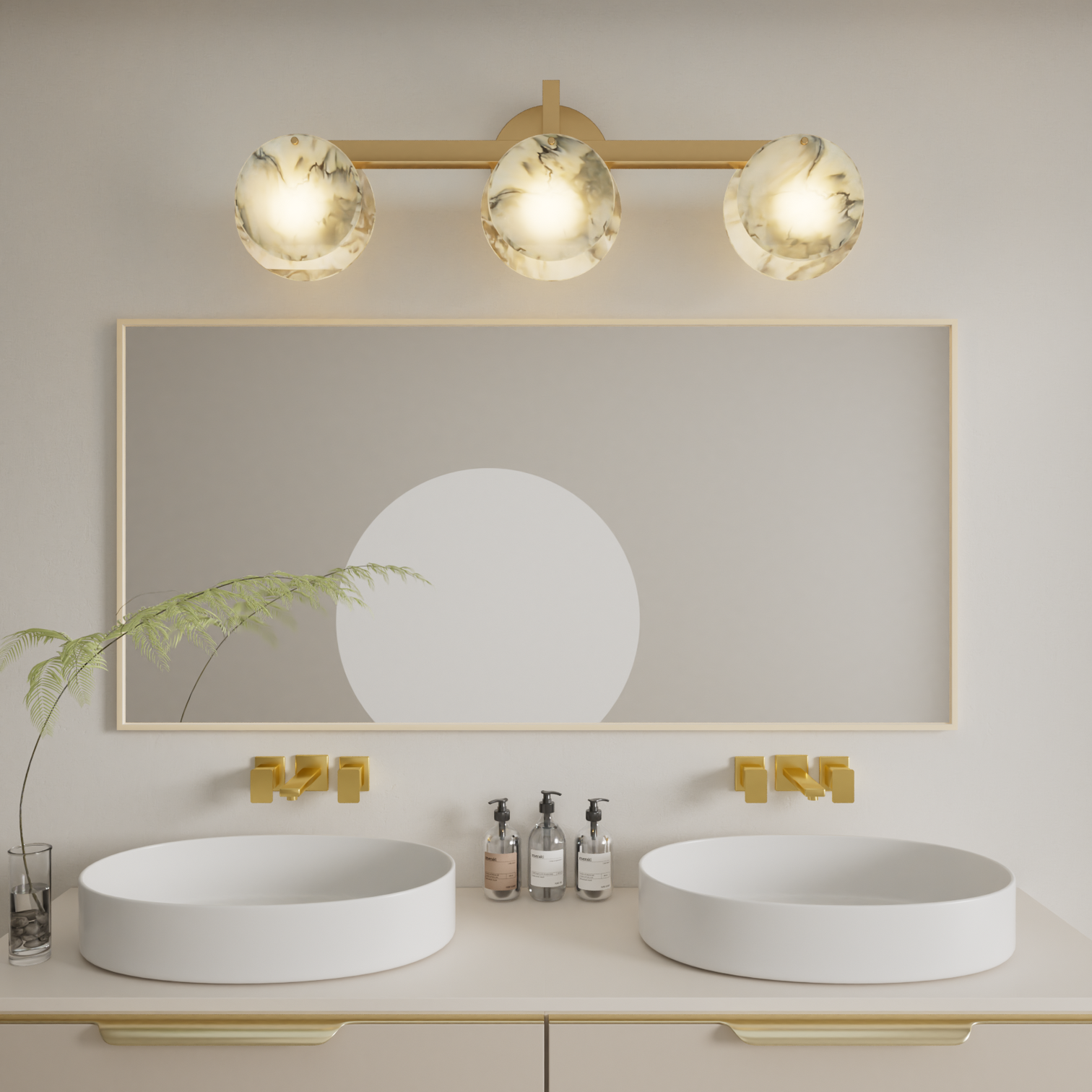 CLAUD Modern Style Alabaster Indoor Wall Light Fixtures Vanity Light LED G9 Bulb Included - 7Pandas Australia