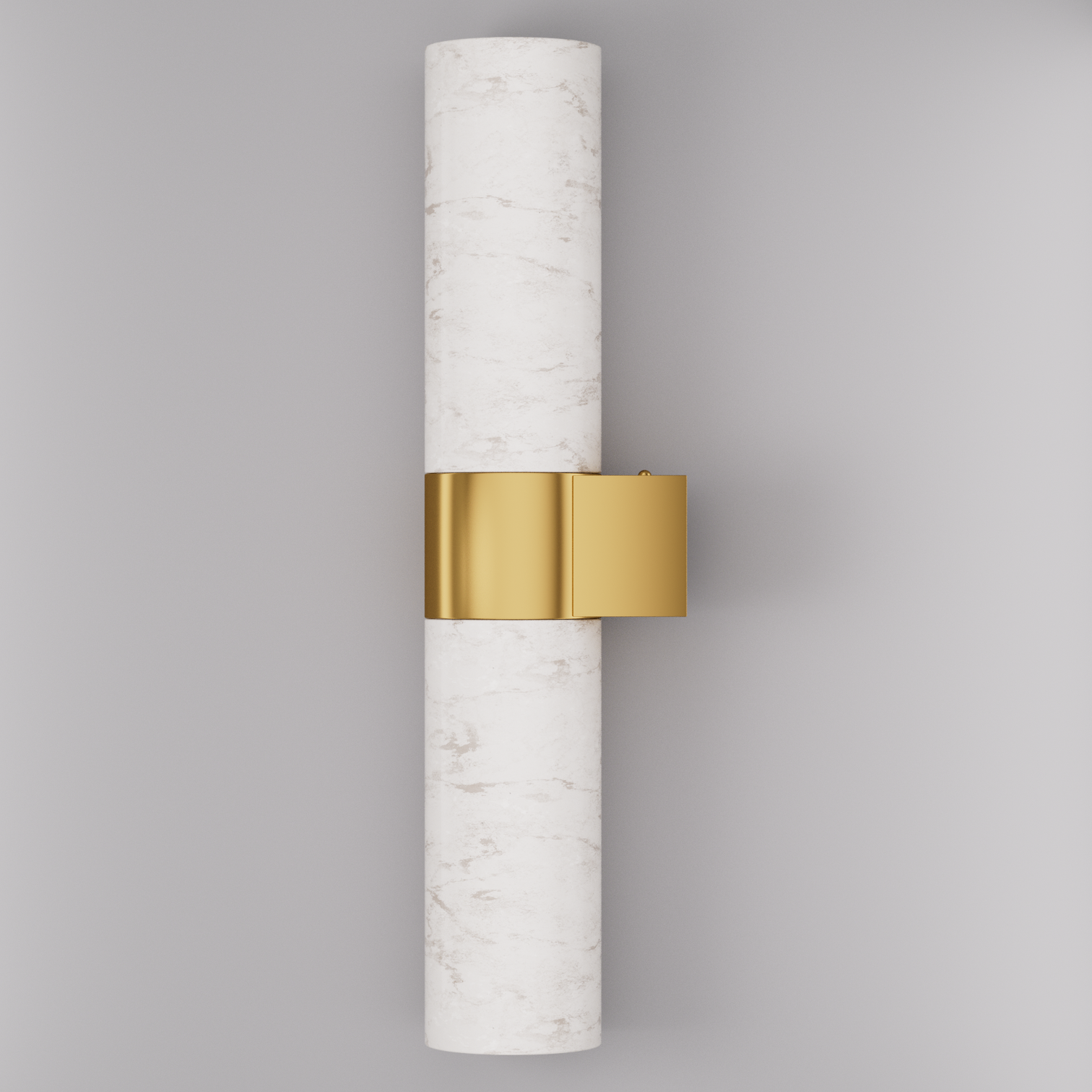 KUTA Luxury Alabaster Bathroom Vanity Interior Wall Light Aged Brass LED Bulb Included - 7Pandas Australia