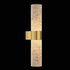 KUTA Luxury Alabaster Bathroom Vanity Interior Wall Light Aged Brass LED Bulb Included