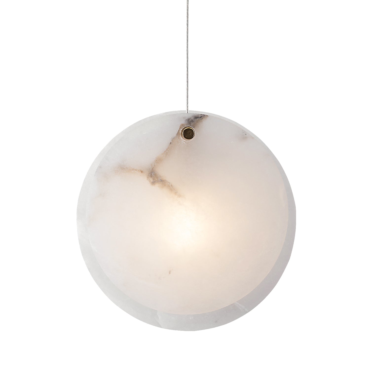 LYON Modern Style LED Alabaster Pendant Light Fixture Dimmable Kitchen Dining Table Bulb Included - 7Pandas Australia