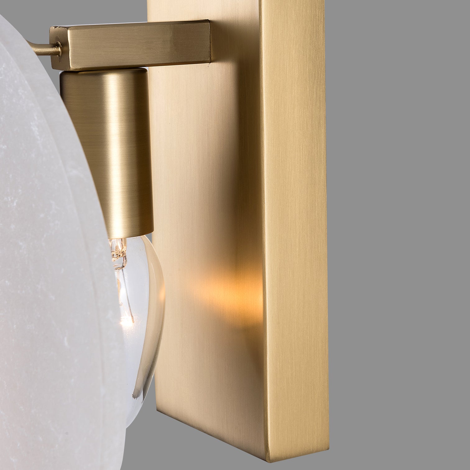 ARYKA Interior Alabaster Wall Light Bathroom Vanity LED Bulb Included - 7Pandas Australia