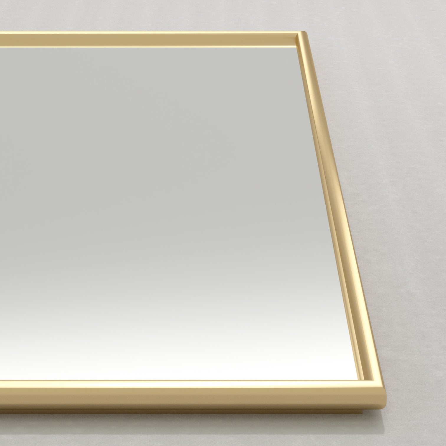 GALICIA Large Luxury Modern Deco Mirror Stainless Steel with Aged Brass finish - 7Pandas Australia