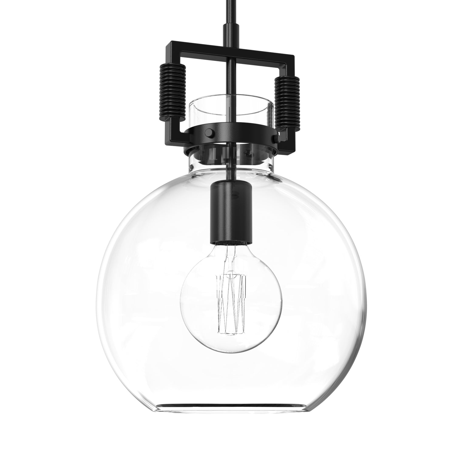 OCULUS 250mm Designer Contemporary Clear Glass Pendant Light for Kitchen Island - 7Pandas Australia
