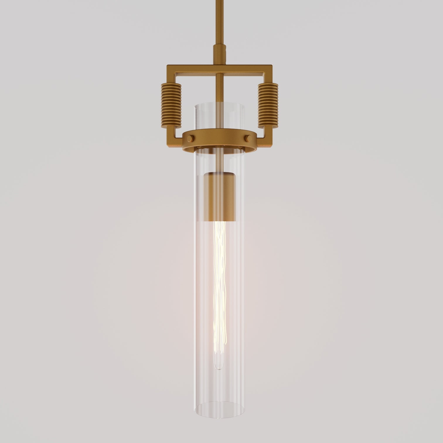 TUBULAR Contemporary Vintage Style Glass Pendant Light Kitchen Island - 7Pandas Australia