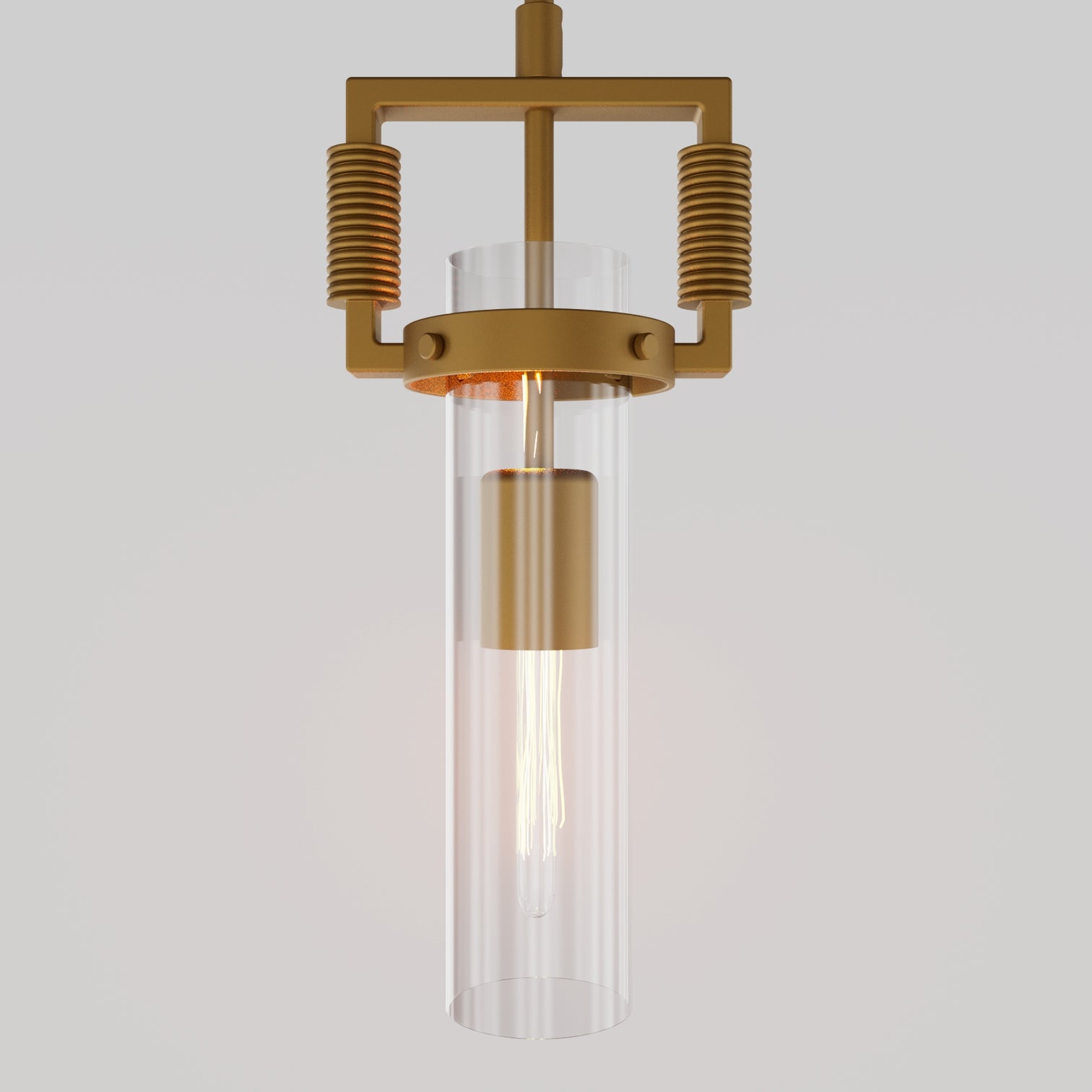 TUBULAR Contemporary Vintage Style Glass Pendant Light Kitchen Island - 7Pandas Australia