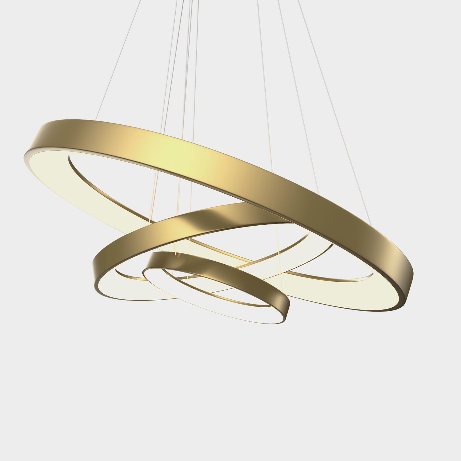 BAMA LED Modern Large 3 Tiers Chandeliers Dimmable CCT selectable color Temperature - 7Pandas Australia