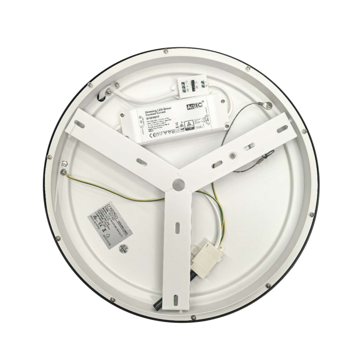 AVLON LED Ceiling Oyster Light Fixture 2CCT Color Temperature Selectable Dimmable - 7Pandas Australia