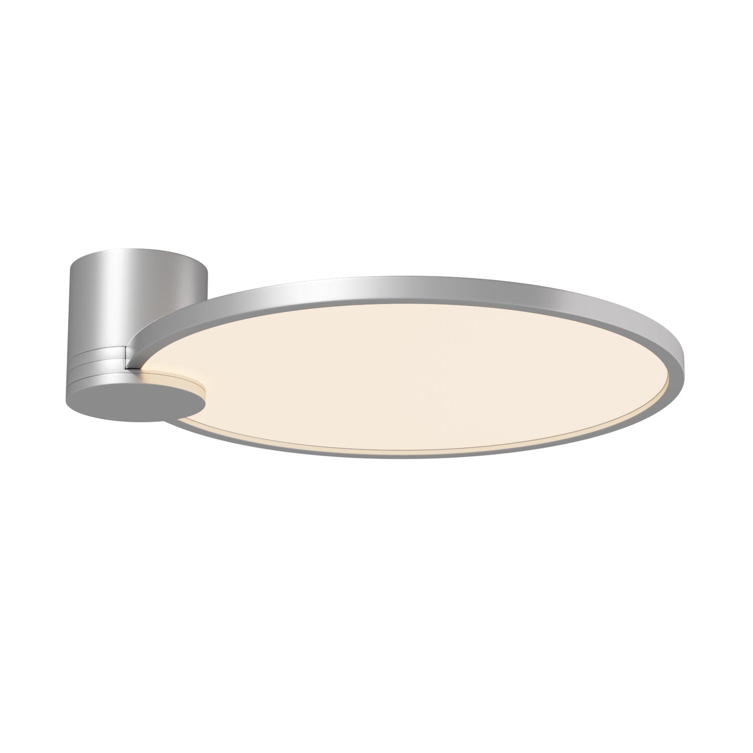 ELINA 40cm Diameter LED Ceiling Flush Mount 2CCT 40W Dimmable Silver - 7Pandas Australia