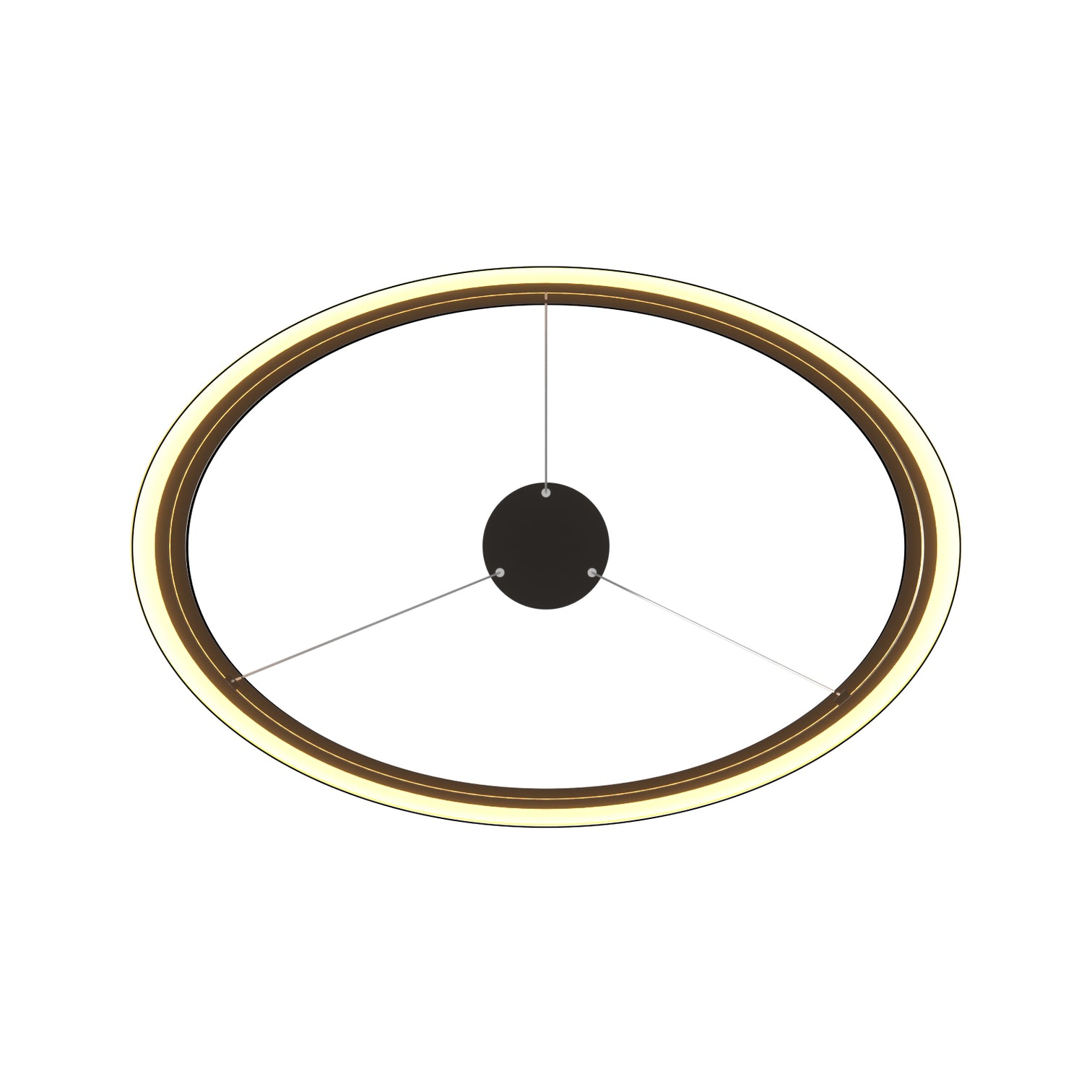 SANDY LED Oval Pendant Light Fixtures 2CCT Dimmable for Dining Kitchen - 7Pandas Australia