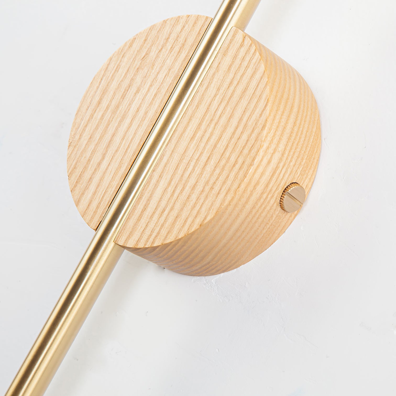 KATE LED Timber Nordic Style Interior Wall Light Ashwood Natural 8W 3000K - 7Pandas Australia