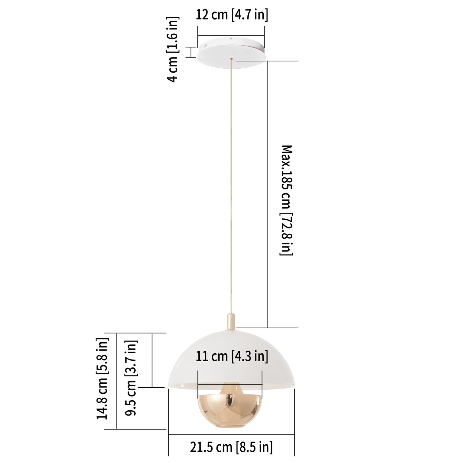 JELLY LED Contemporary Modern Style Glass Pendant Light 8W 3000K - 7Pandas Australia