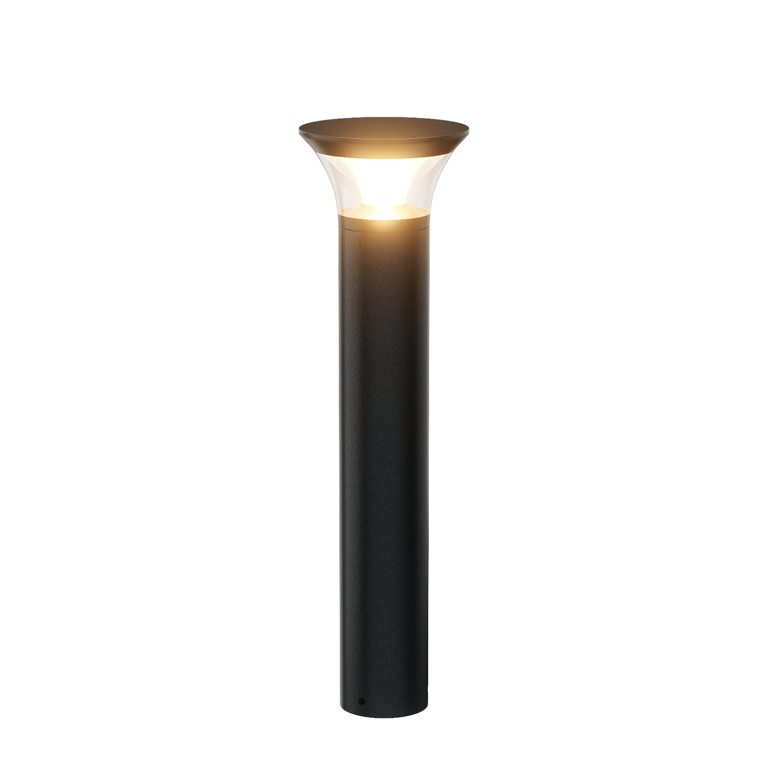 TOMMY Landscape Pathway Garden LED Bollard Lights 16W 3000K Outdoor IP65 Aluminium Black - 7Pandas Australia