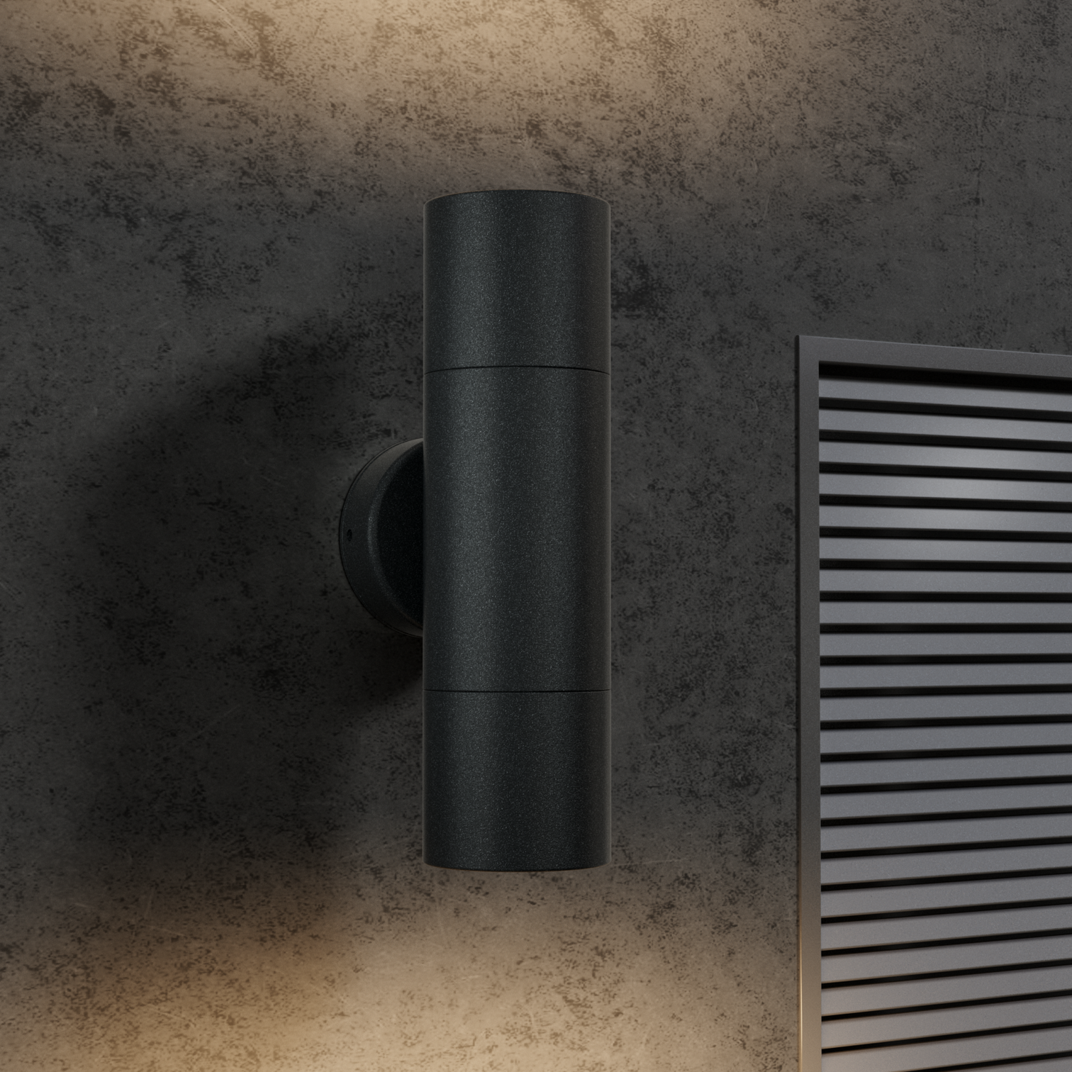 PILLAR Up & Down Aluminium Exterior Wall Light 2XGU10 IP65 GU10 - 7Pandas Australia