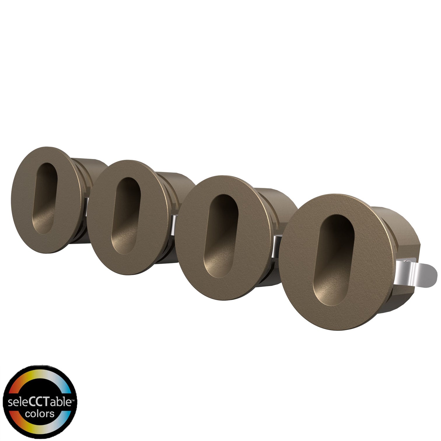 4PACK Aluminium Outdoor LED Step Light 3W 3CCT Selectable Colour Temperature w/driver - 7Pandas Australia