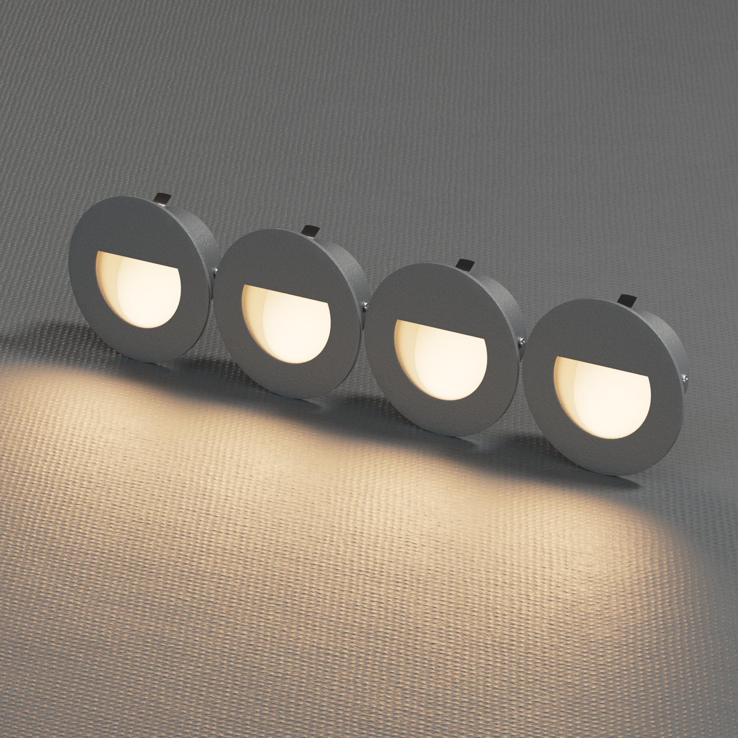 4PACK LED Outdoor Step ST316 ST317 Light 3W 3CCT Selectable Colour Temperature IP65 - 7Pandas Australia