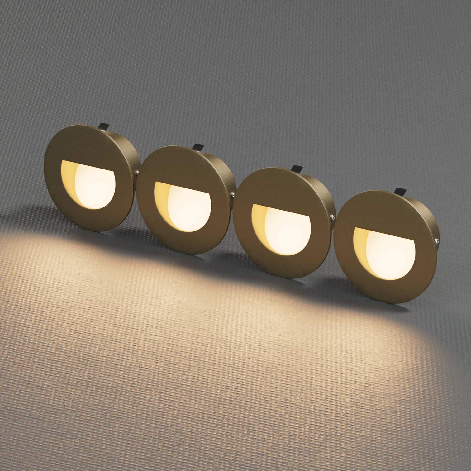 4PACK LED Outdoor Step ST316 ST317 Light 3W 3CCT Selectable Colour Temperature IP65 - 7Pandas Australia