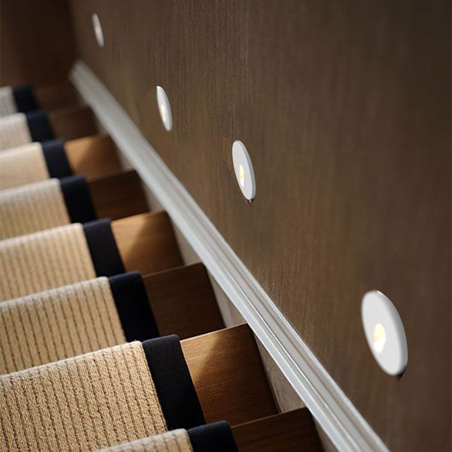 4PACK Outdoor Step Light 3W Pathway Garden Stair Light DC12V Warmwhite 3000K IP65 - 7Pandas Australia