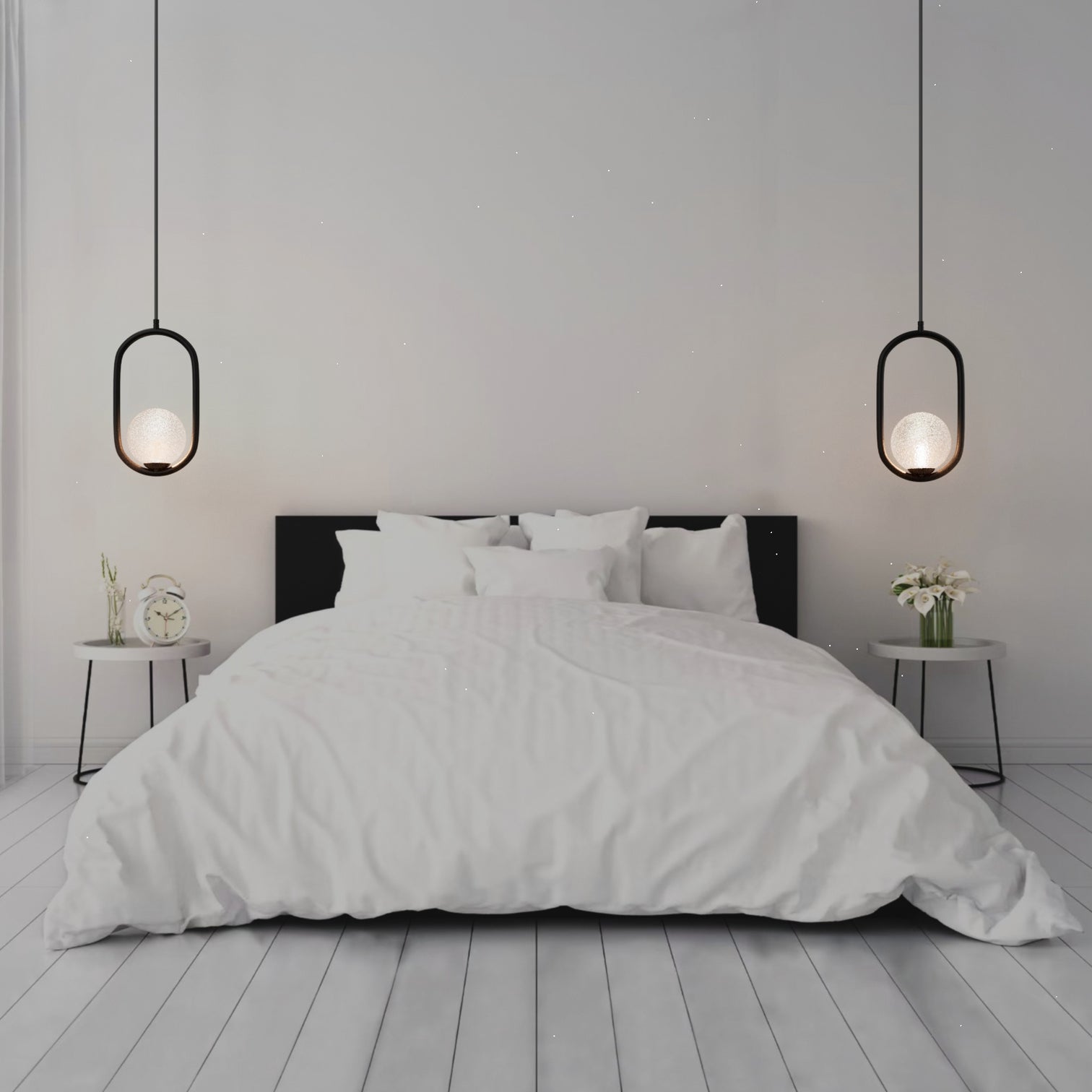 ALFA Modern Style Glass Pendant Light Fixtures Kitchen Island G9 - 7Pandas Australia