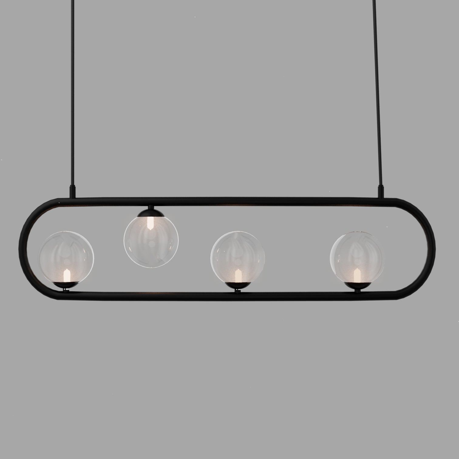 ALFA 4-Lights Modern Style Glass Pendant Light fixtures Dining Room Kitchen G9 - 7Pandas Australia