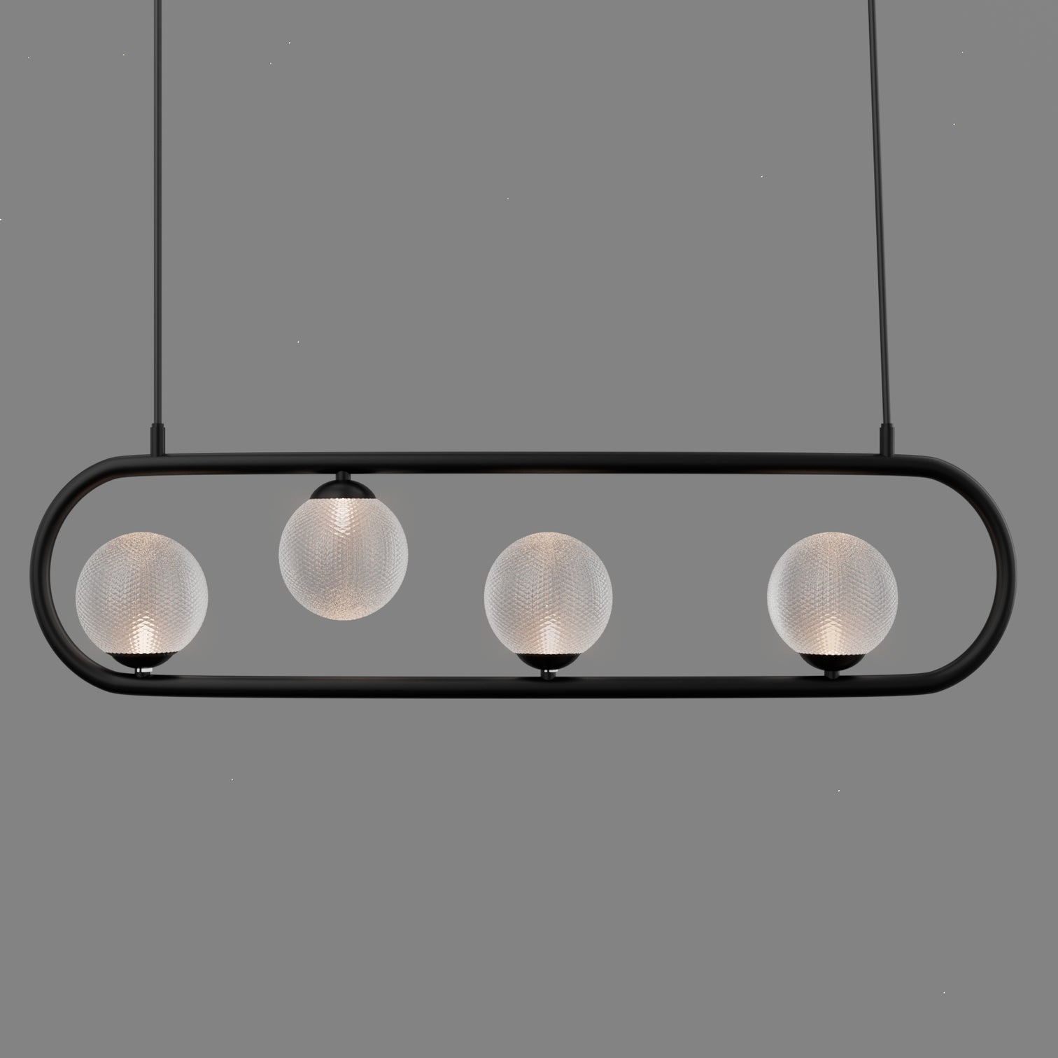 ALFA 4-Lights Modern Style Glass Pendant Light fixtures Dining Room Kitchen G9 - 7Pandas Australia
