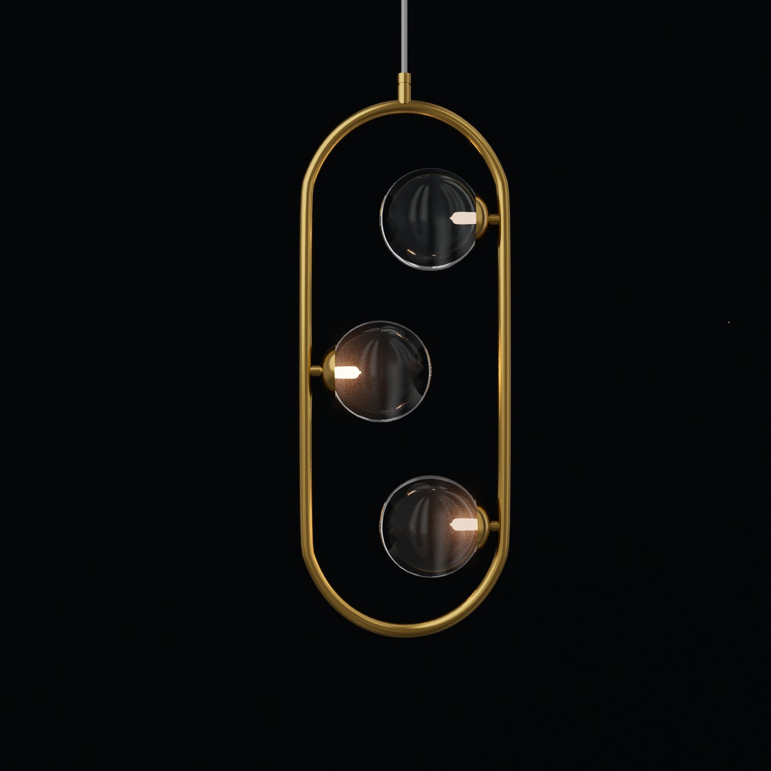 ALFA 3-Lights Modern Style Glass Pendant Light Fixtures Kitchen Island G9 - 7Pandas Australia