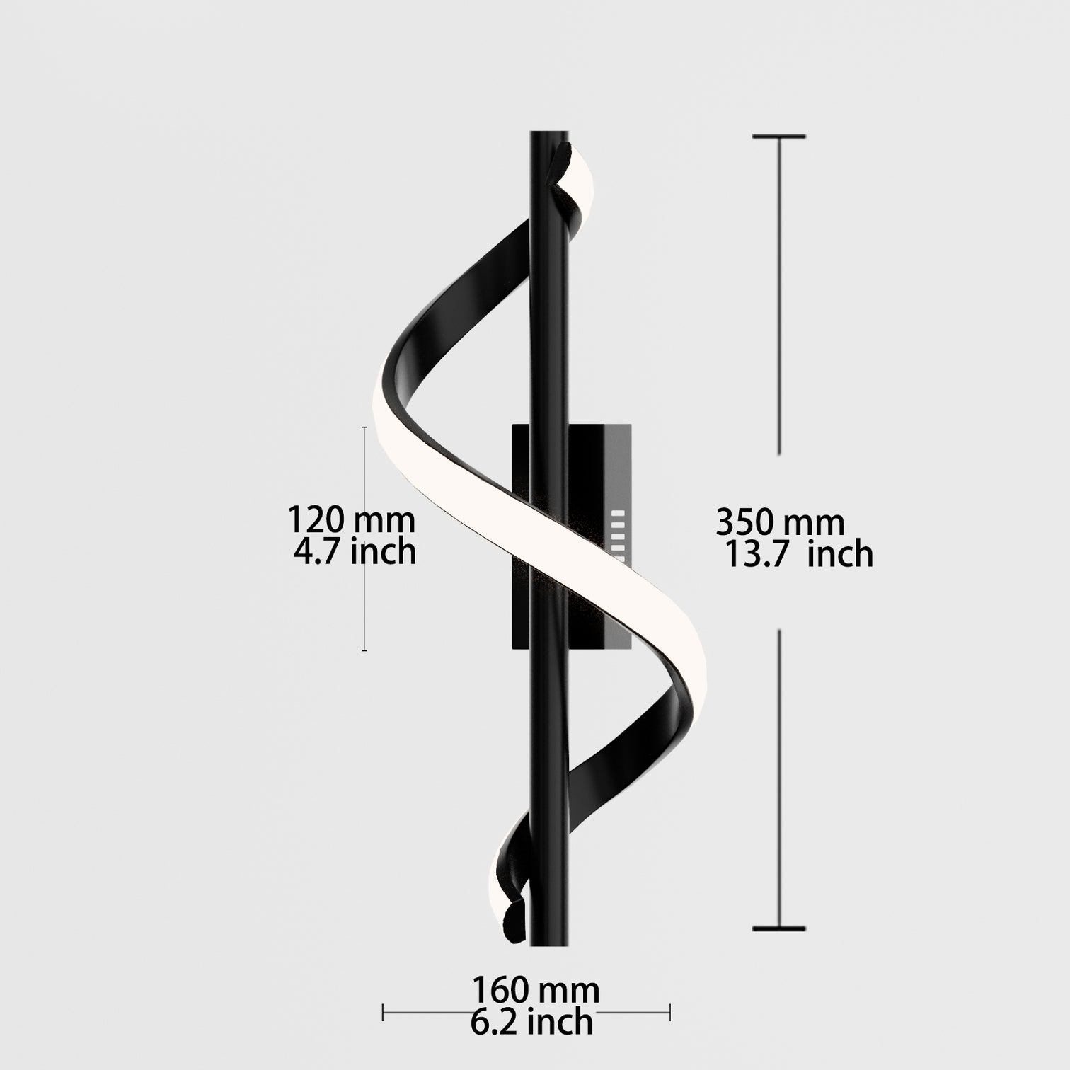 TERESA LED Modern Style Interior Wall Light 10W 3000K Warmwhite - 7Pandas Australia