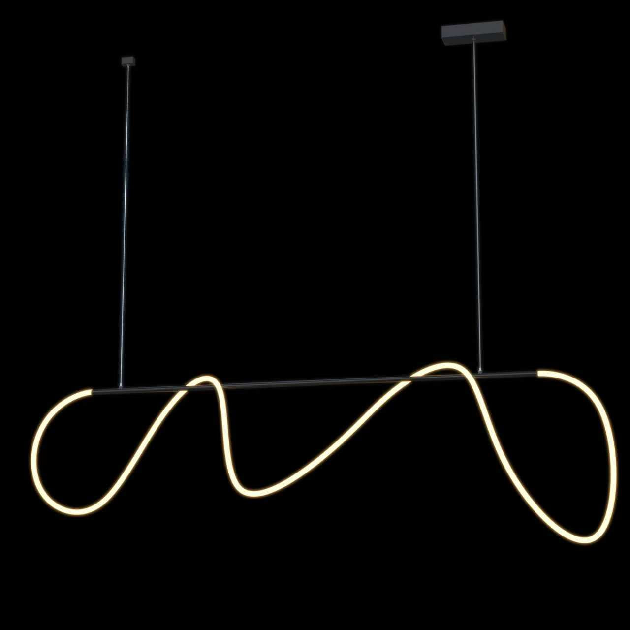 LUNA Contemporary Dimmable LED Strip Pendant Luxury Style Bar Dining Table CCT Remote Control - 7Pandas Australia