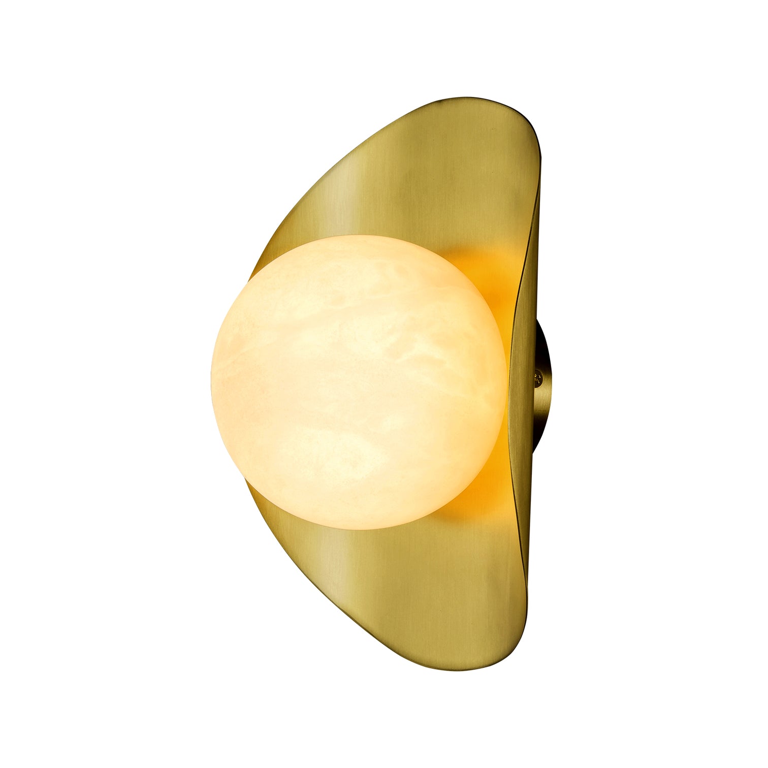 DENVER Luxury Solid Copper Alabaster Interior Wall Light LED G9 Dimmable - 7Pandas Australia