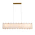 KANSAS 1200mm Luxury Alabaster Chandeliers Solid Copper Dining Room Kitchen Island LED G9 Bulb Included