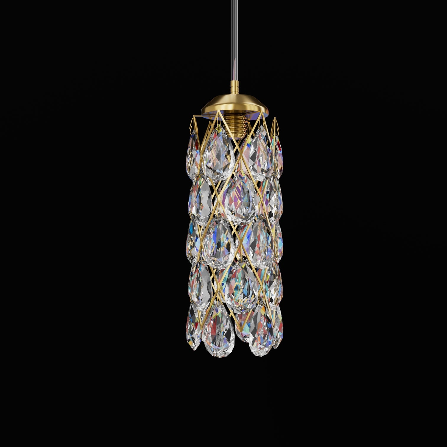 MUNI Comtemporary Crystal Pendant Light fixtures Dining Room G9 - 7Pandas Australia