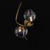 ALFA Contemporary Glass ball Wall Light fixtures Bathroom Vanity Light G9