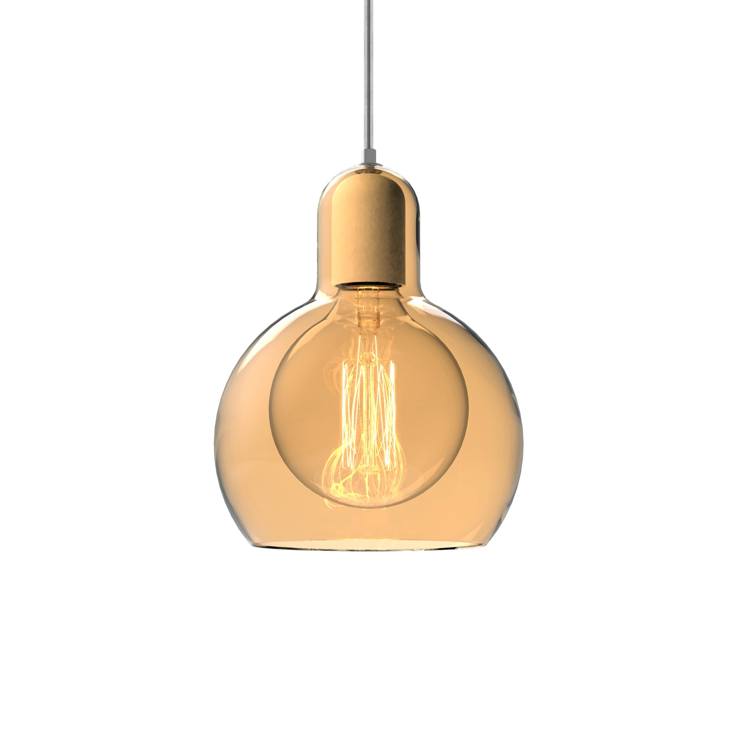 BEAM Modern Glass Pendant Light E27 Clear / Amber / Smoke Grey - 7Pandas Australia
