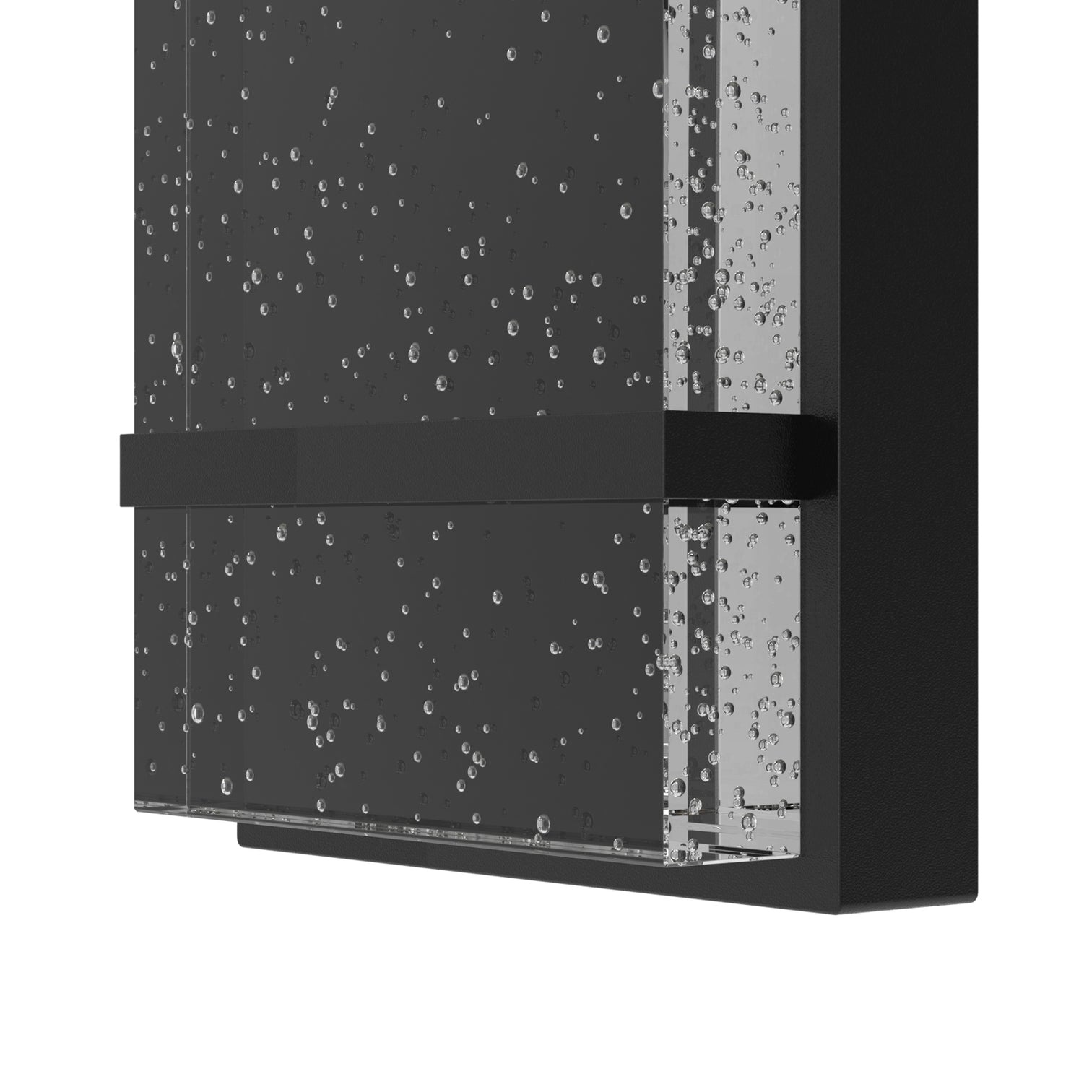 SEVILLA LED Modern Wall Sconces Exterior Lights with Crystal Bubble 3CCT Matte Black 13W 3000K IP44 - 7Pandas Australia