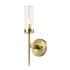 SEATTLE Interior Modern Design Wall Light Aged Brass E14