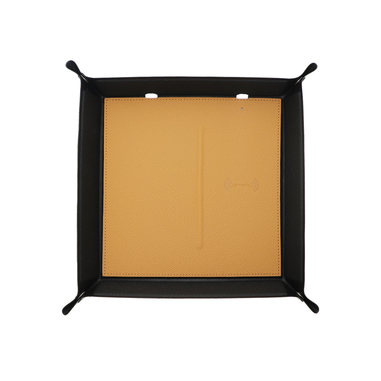 Italian leather Design Pocket Tray Organizer with Wireless Charger 15W - 7Pandas Australia